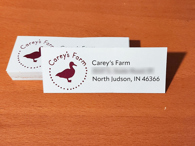 address labels graphic design