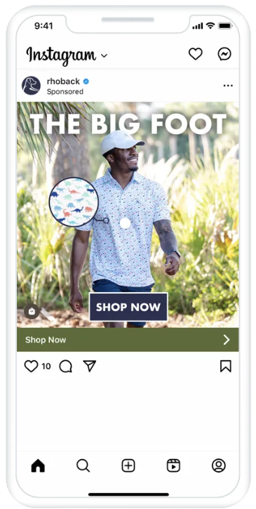 instagram ads cost photo ad example 