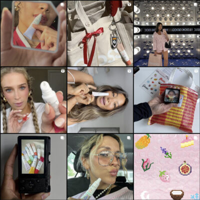 glossier brand photgraphy example