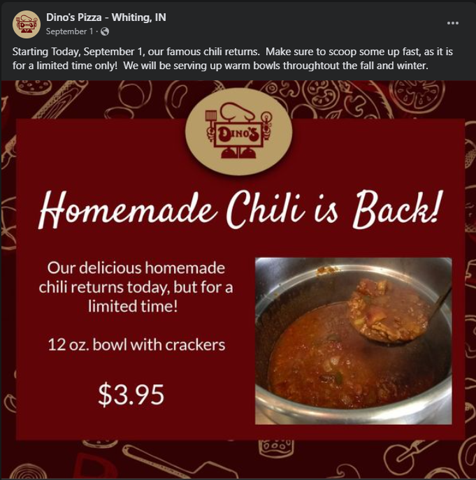 social post example for social media services