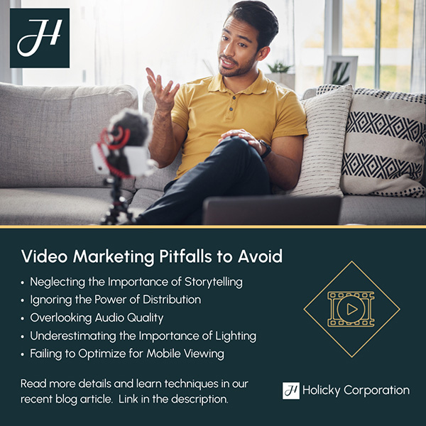 video marketing pitfalls