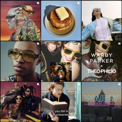warby parker brand photgraphy example